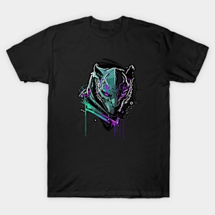 Graffiti Paint Panther Creative T-Shirt